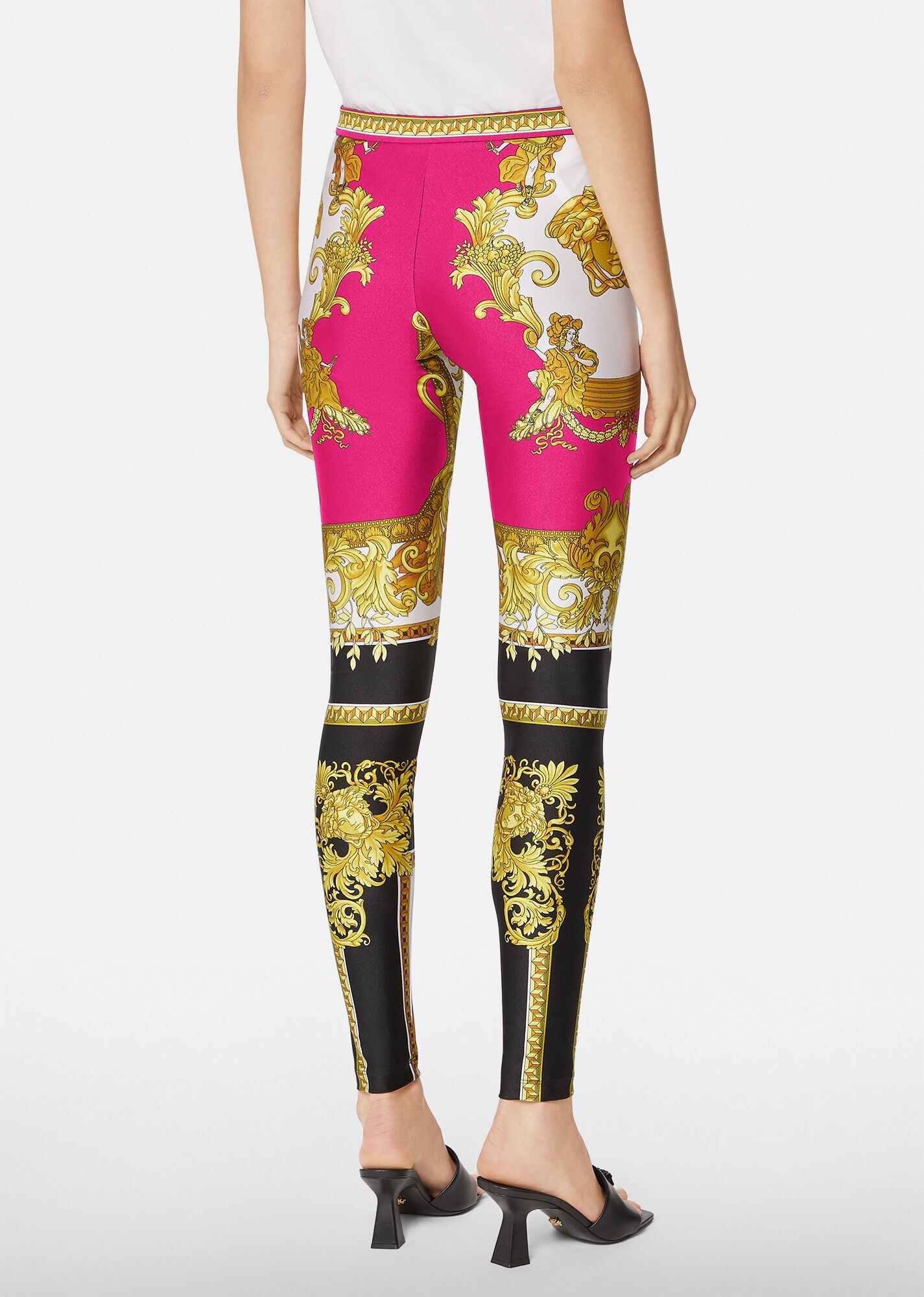 Medusa Renaissance Print Leggings - 3