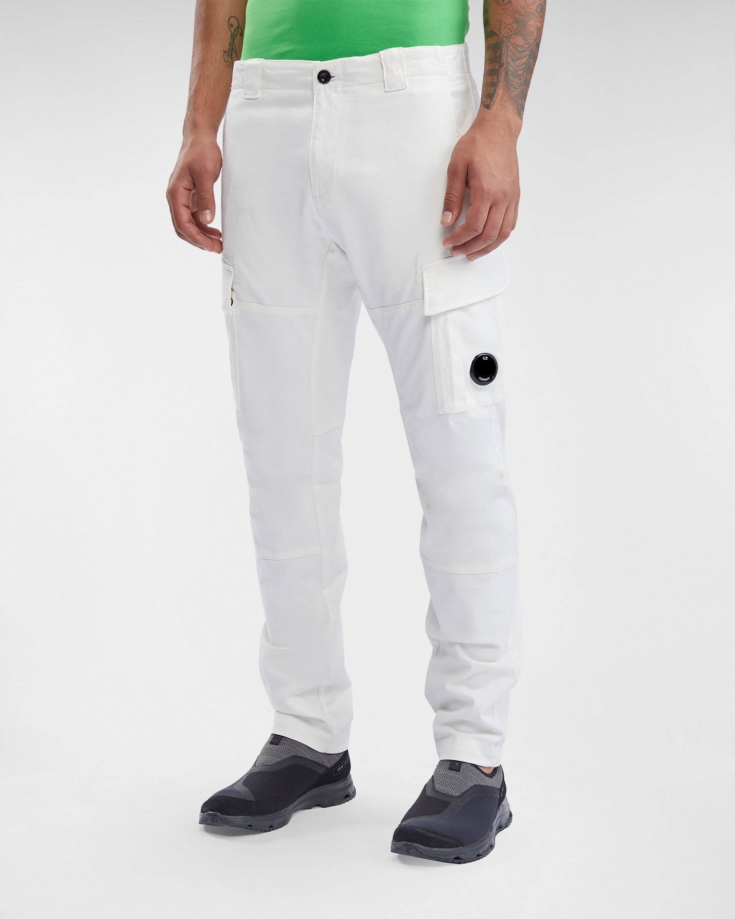 Stretch Sateen Cargo Pants Ergonomic Fit - 2