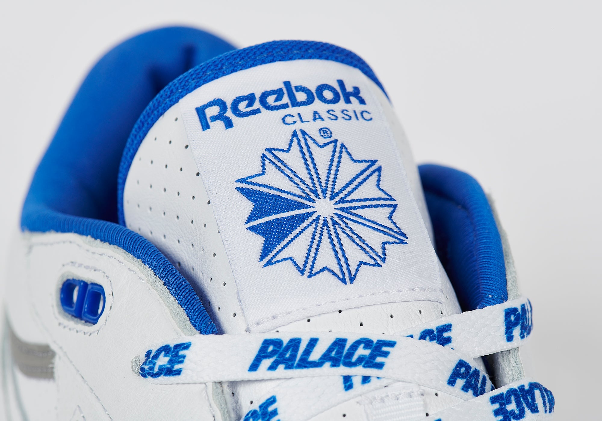 PALACE REEBOK CLUB C MID II REVENGE FOOTWEAR WHITE / COURT BLUE / PEWTER - 6