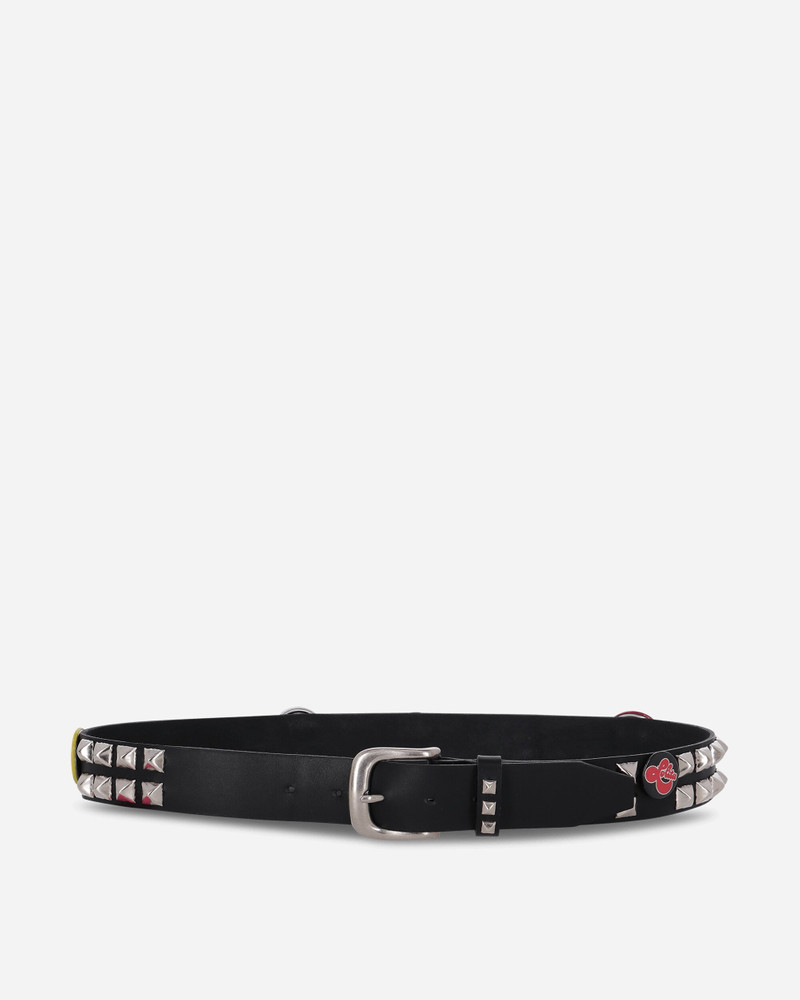 Studs Badges Fever Belt Black 1