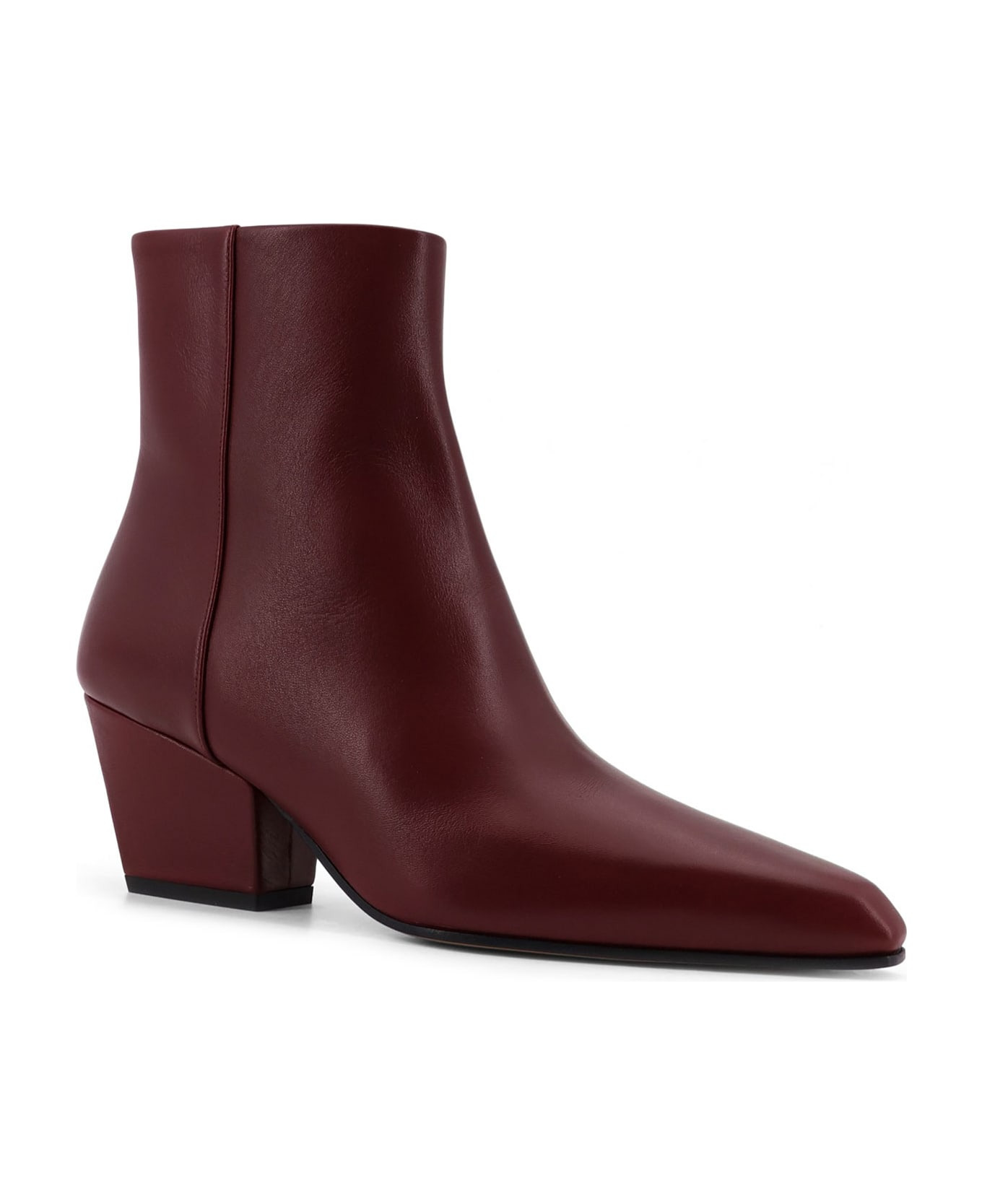 Jane Leather Ankle Boots - 2