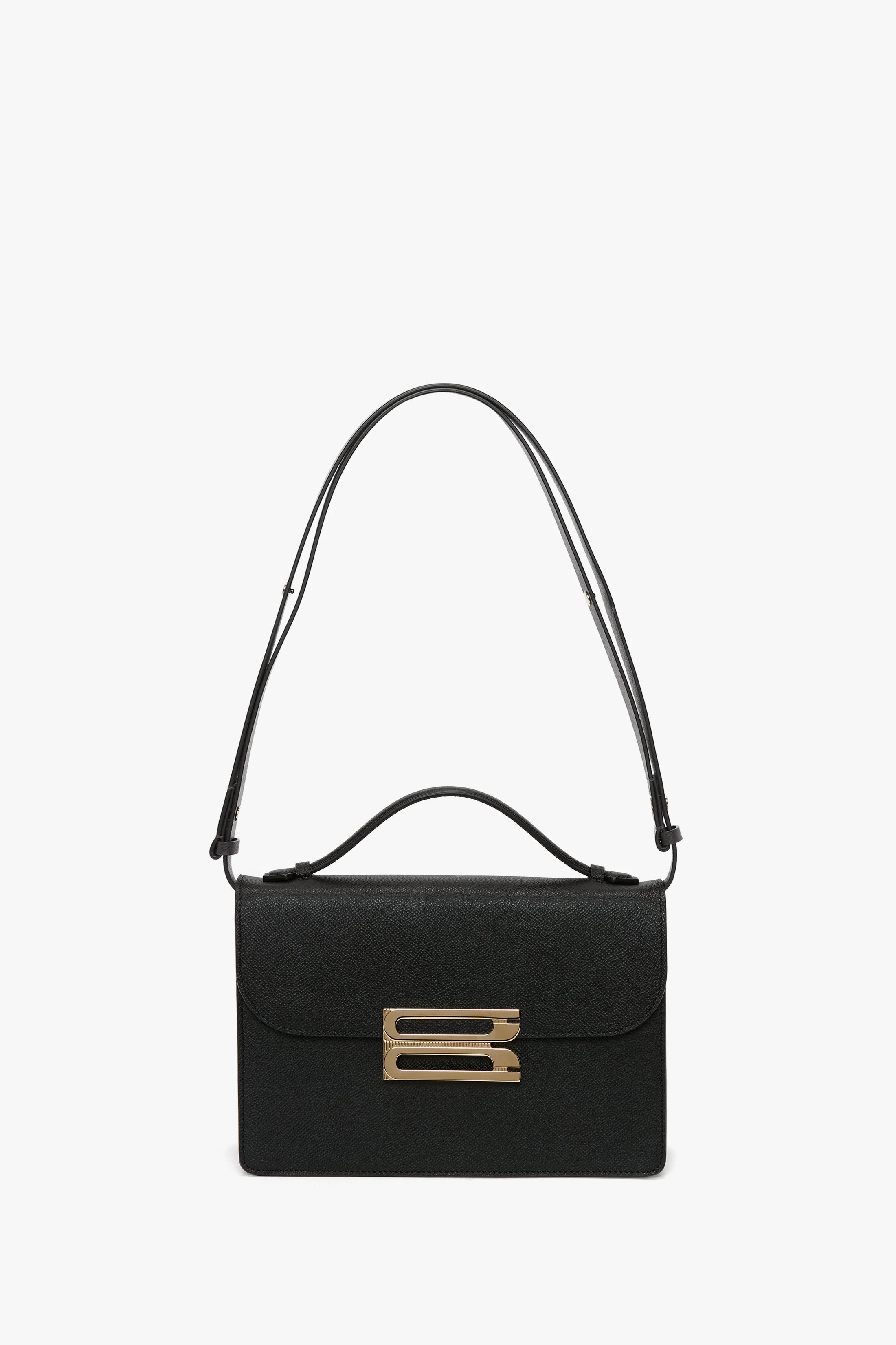 Dorian Bag In Black Grained Leather - 1