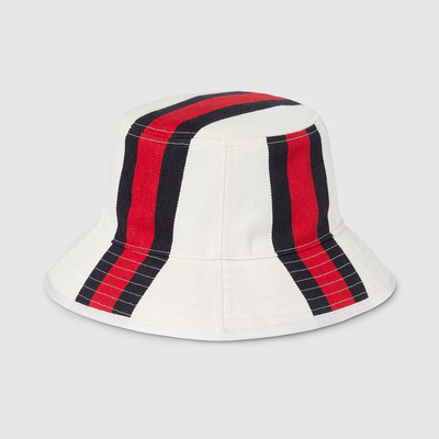 GUCCI Bucket hat with Web outlook