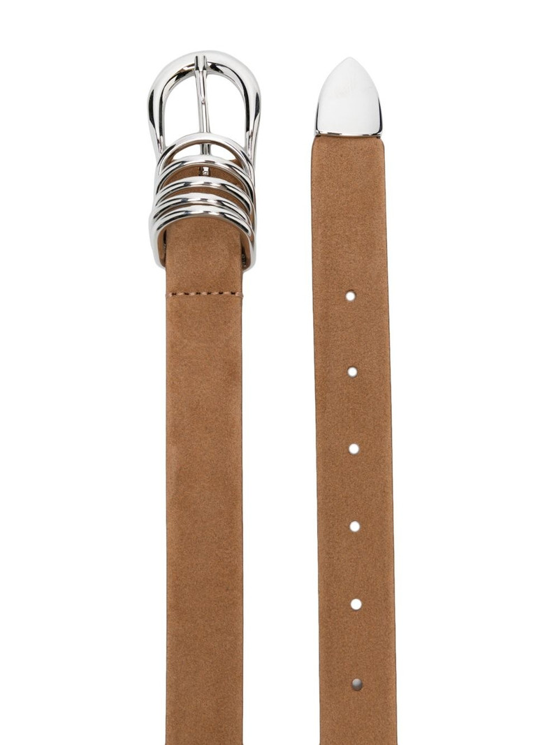 DÉHANCHE Hollyhock 3-ring suede belt outlook