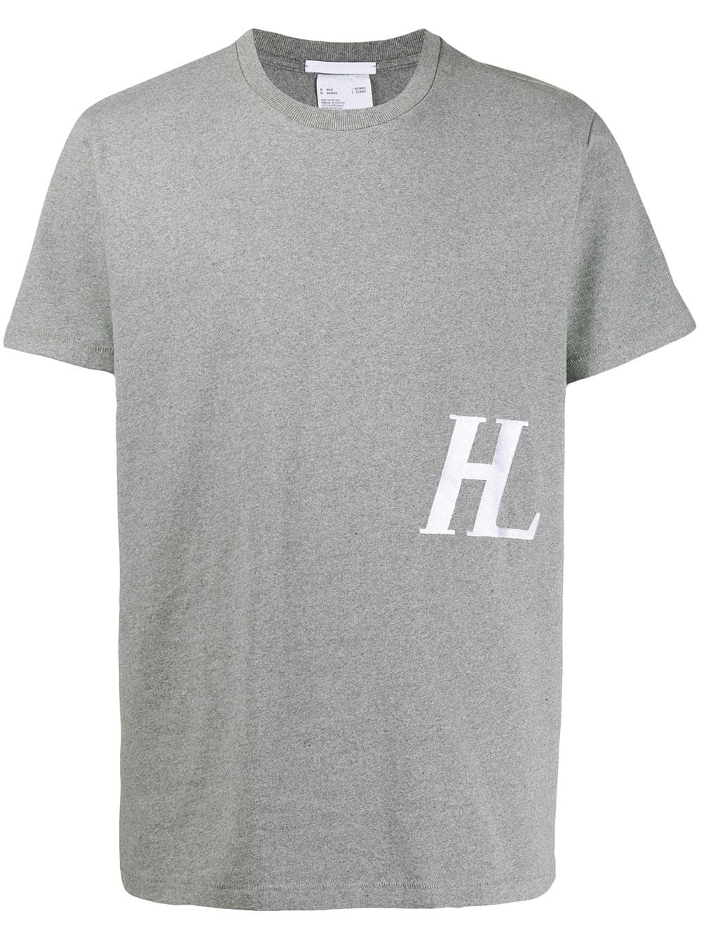 embroidered logo T-shirt - 1