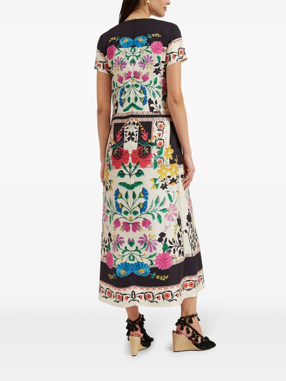 Swing floral-print maxi dress - 3