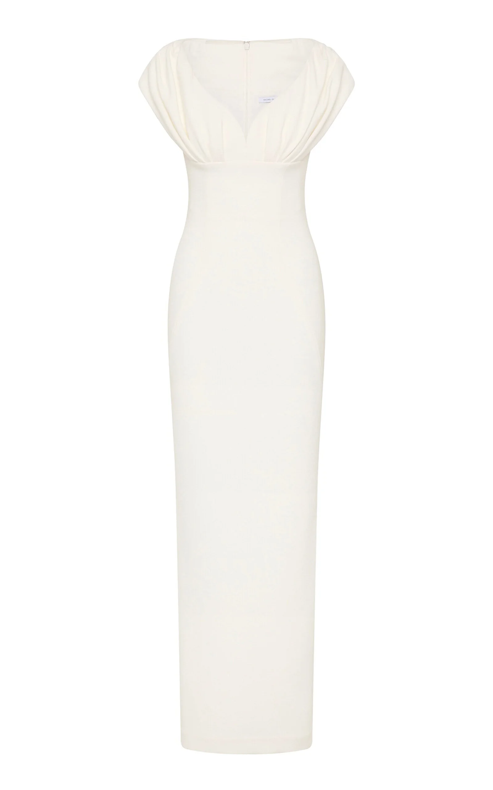Myra Gathered Gown ivory - 1
