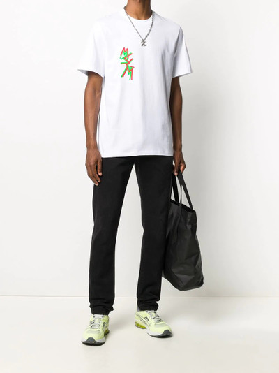 MSGM logo-print short-sleeve T-shirt outlook