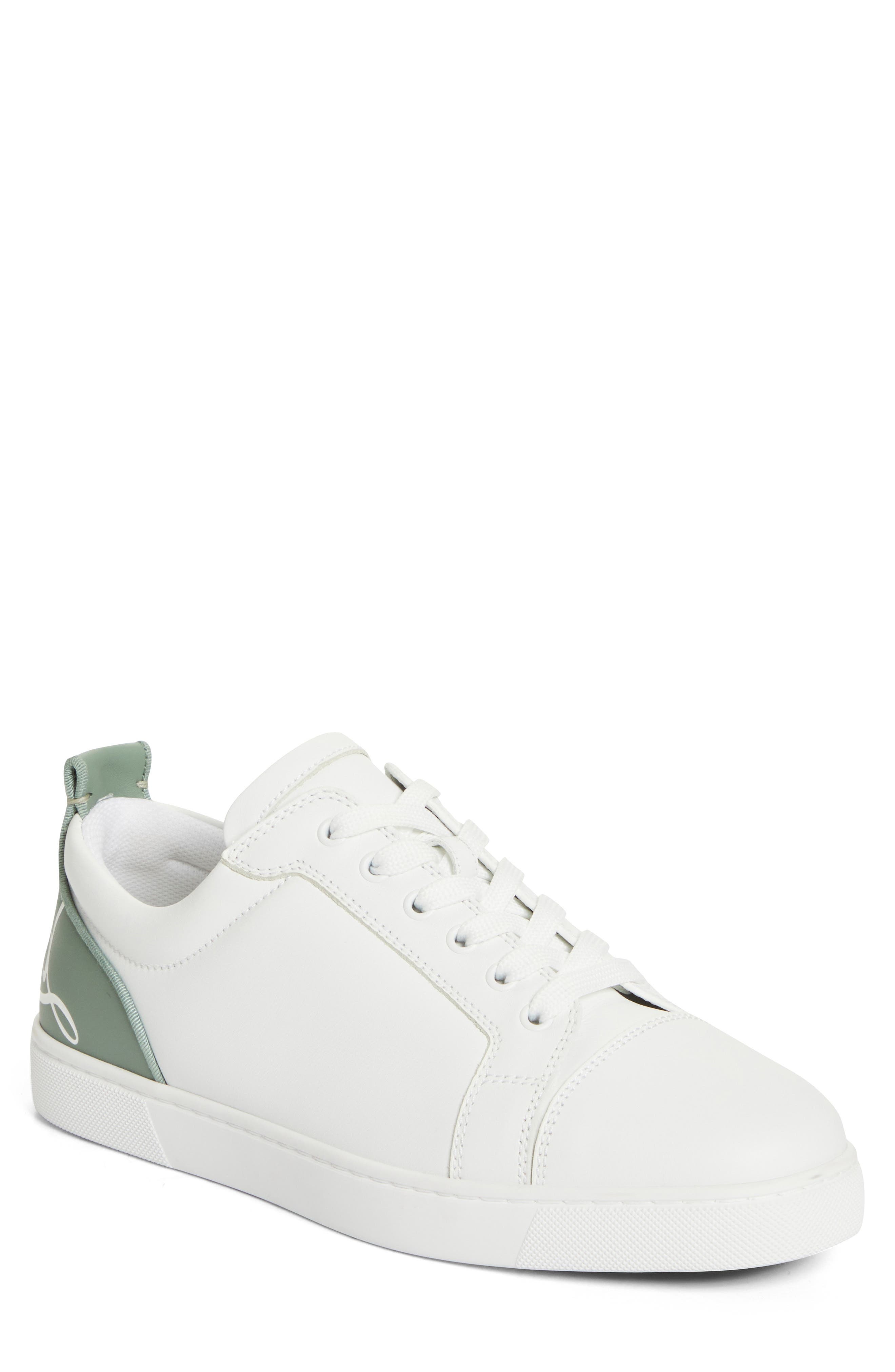 Christian Louboutin Fun Louis Sneaker in White/Manuka at Nordstrom - 1