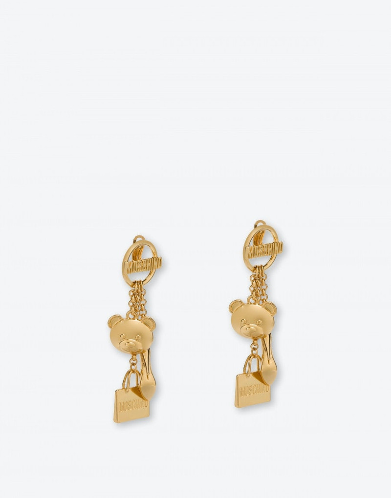 Moschino CLIP EARRINGS WITH PENDANT outlook