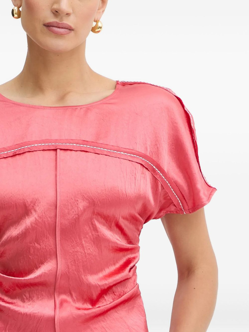 panelled short-sleeve top 3