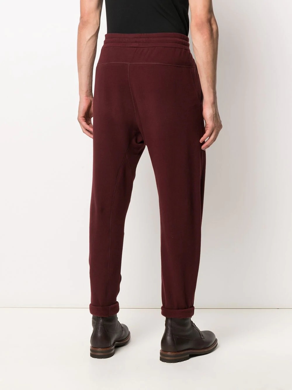 tapered track pants - 4