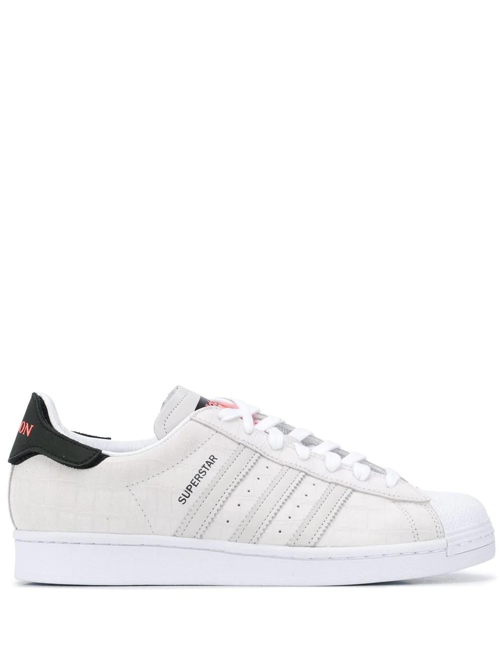 Superstar embossed low-top sneakers - 1