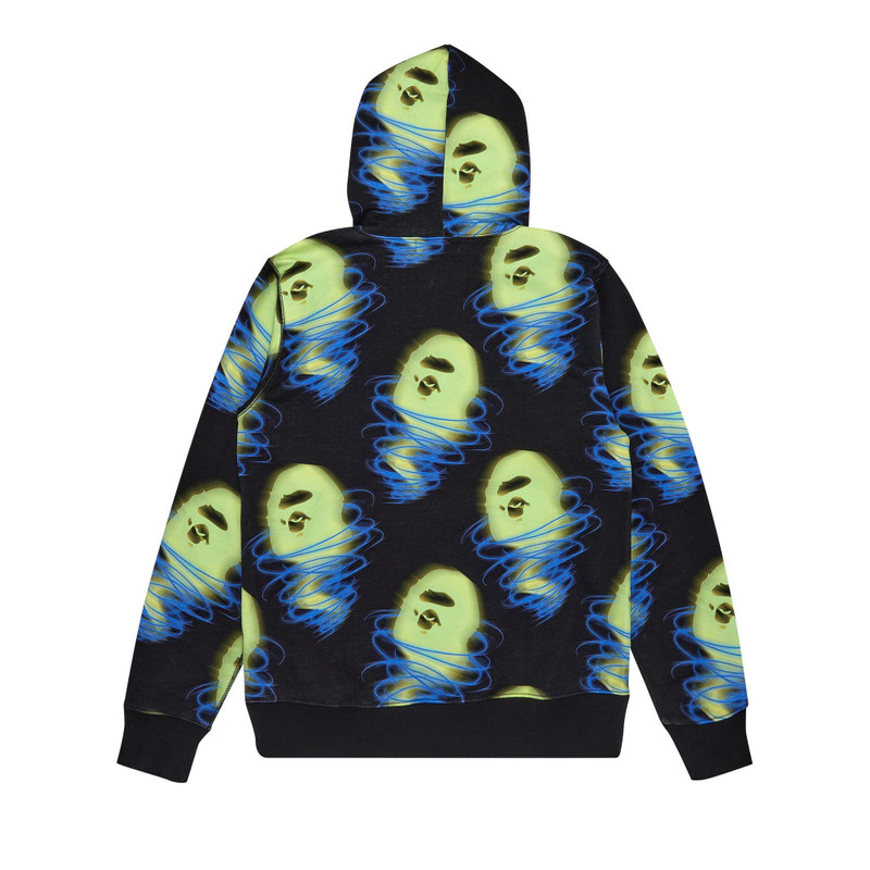 A BATHING APE® BAPE Storm Pullover Hoodie 'Black' outlook