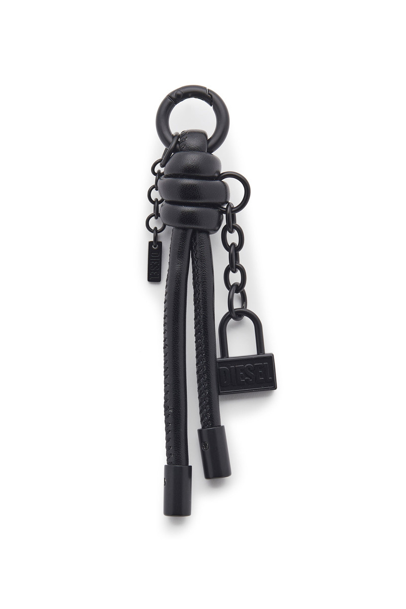 METAL KEYRING/CHARM WITH DIESEL PADLOCK DETAIL 1