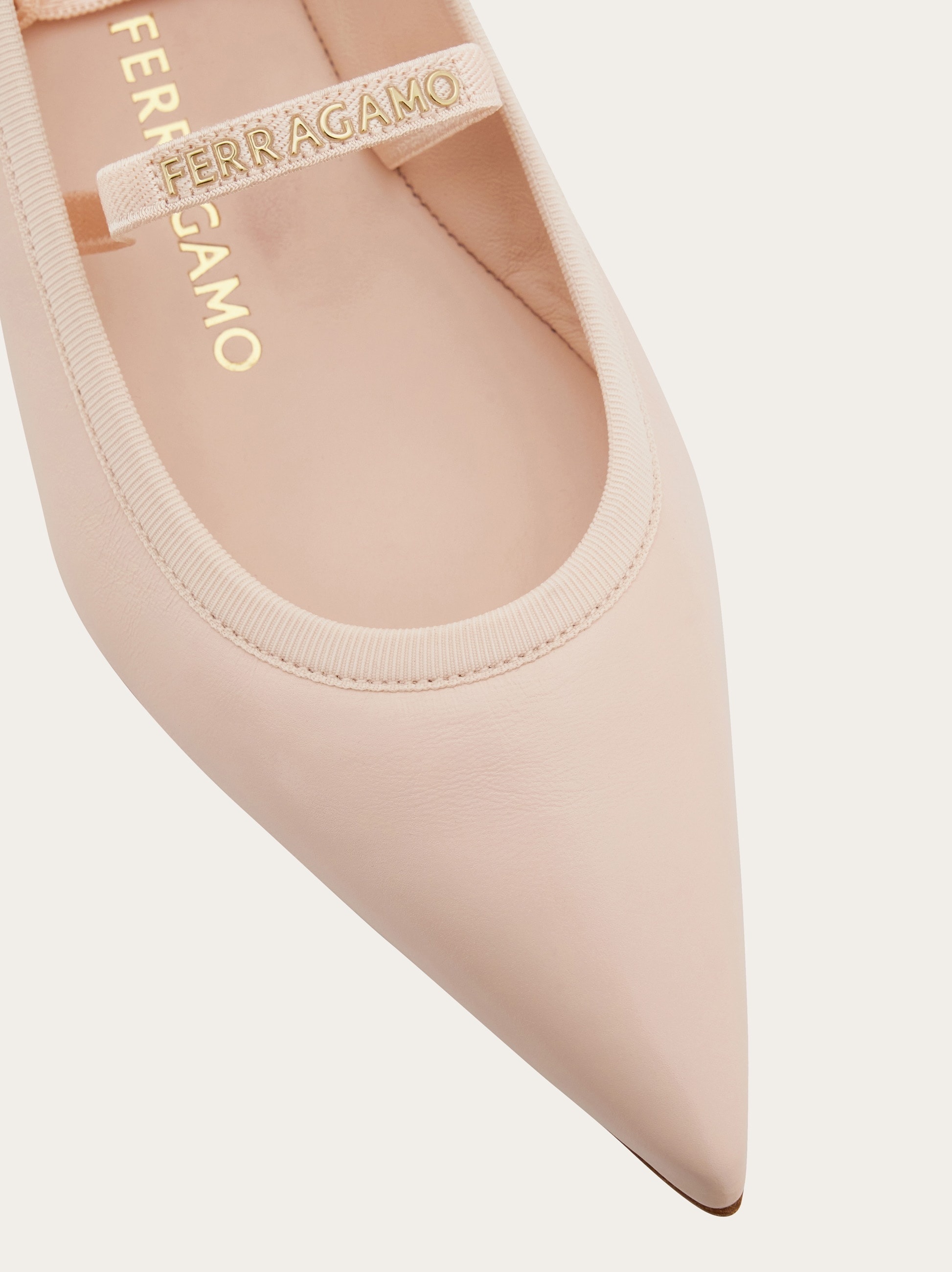 Ballet flat with ankle ribbon - 6