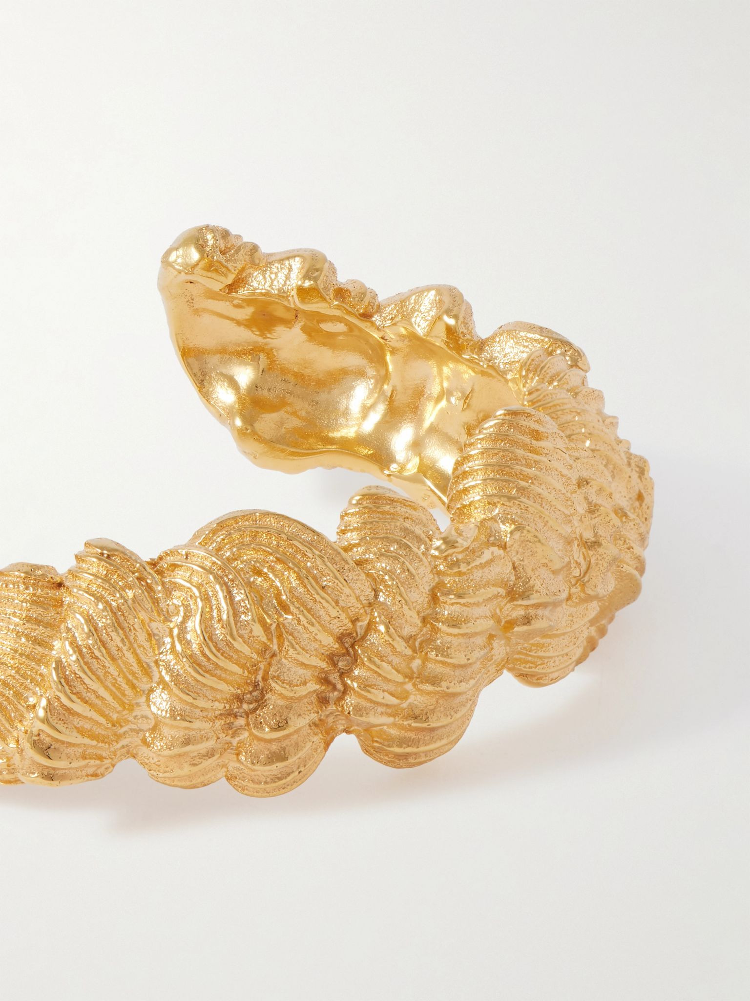 Gold-plated cuff Gold - 4