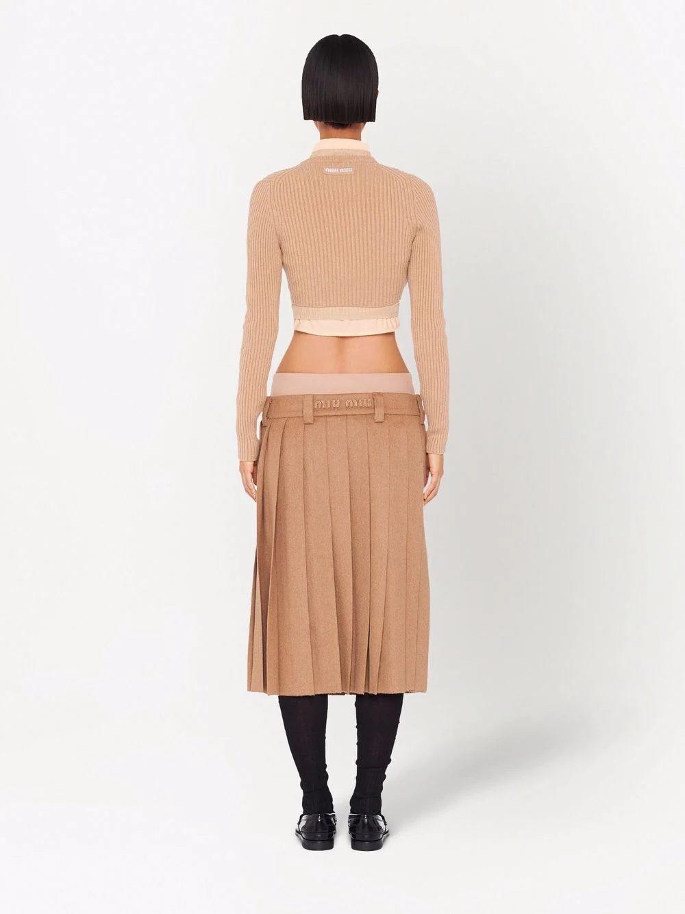 fully-pleated skirt - 4