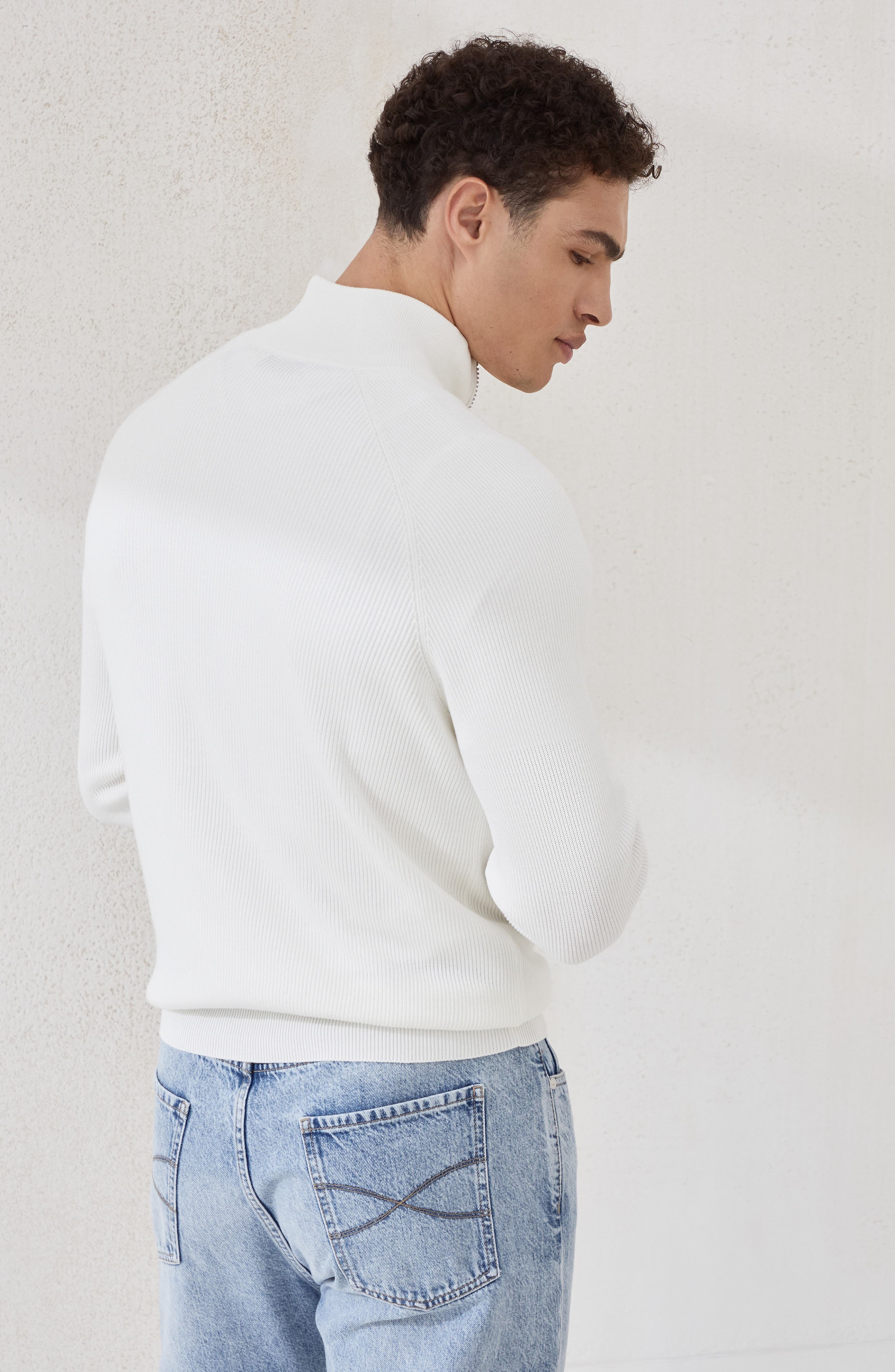 Brunello Cucinelli Cotton sweater in Panama at Nordstrom - 3