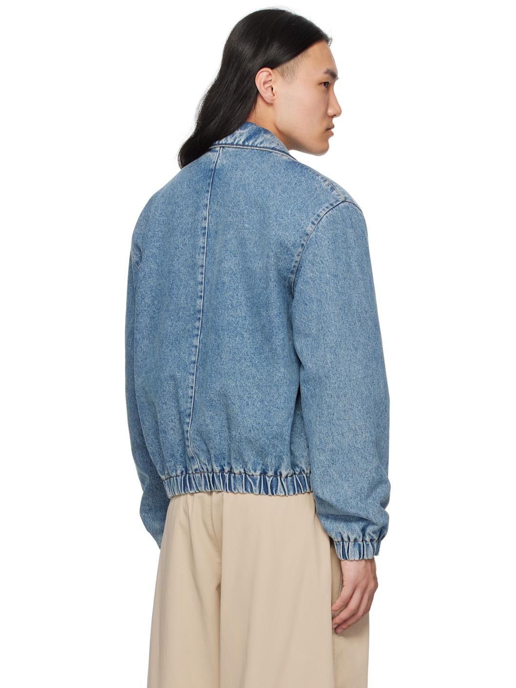 Blue Ami de Coeur Denim Jacket - 3