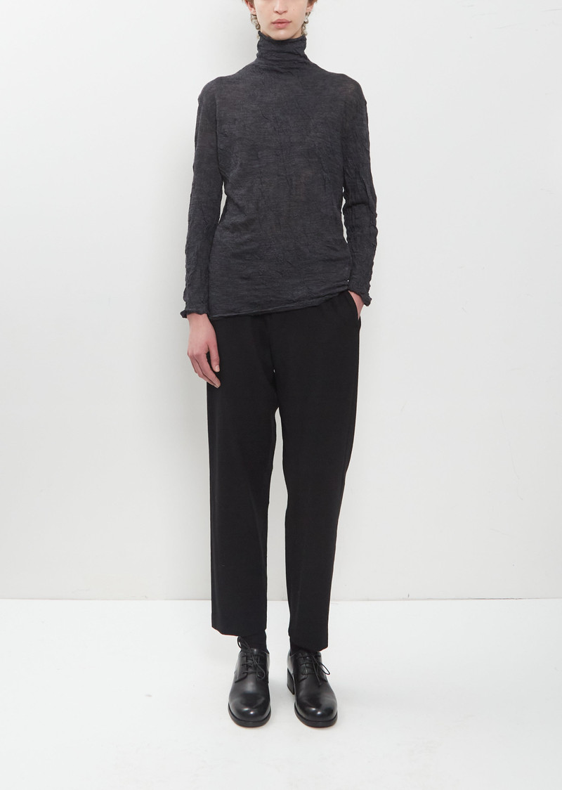 Premium Wool Tweed Tapered Pants 1