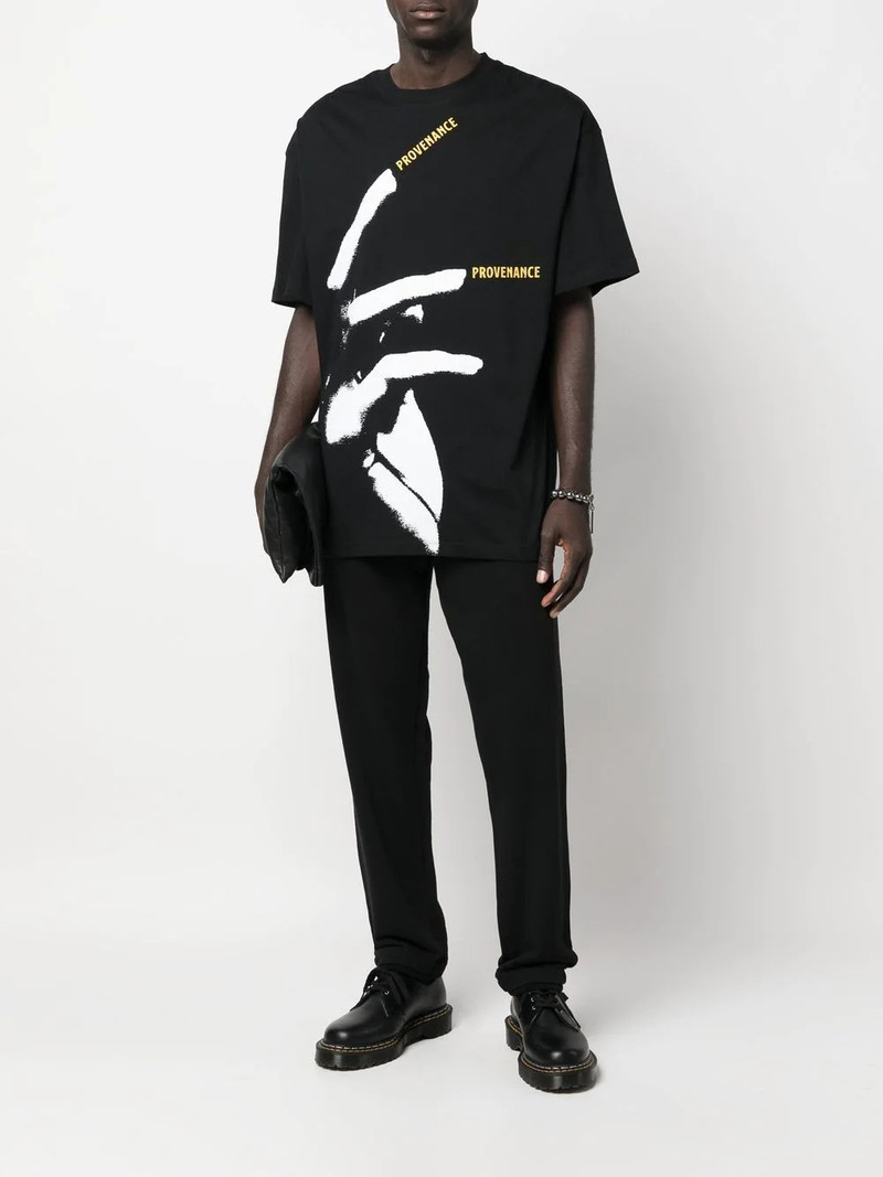 Raf Simons graphic-print T-shirt outlook