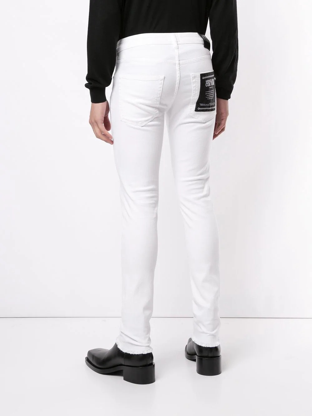 mid-rise skinny jeans - 4