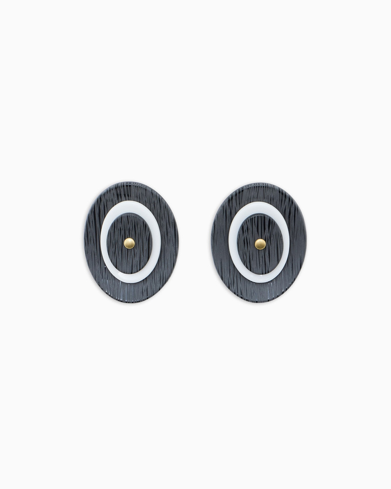 LASER-CUT RESIN CLIP-ON EARRINGS 1