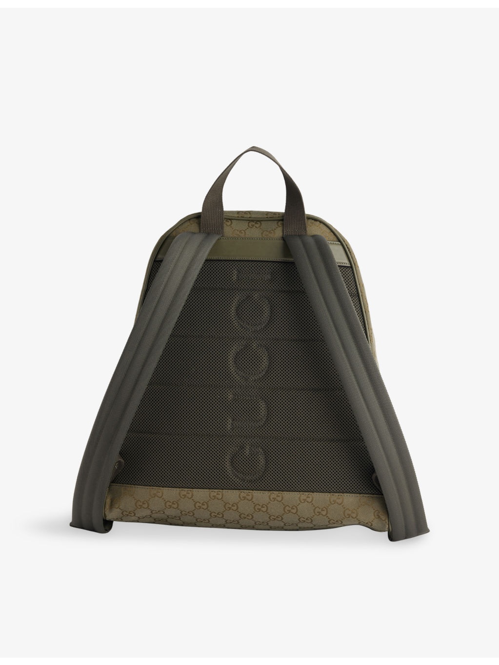 GG-Monogram Medium Canvas Backpack - 4