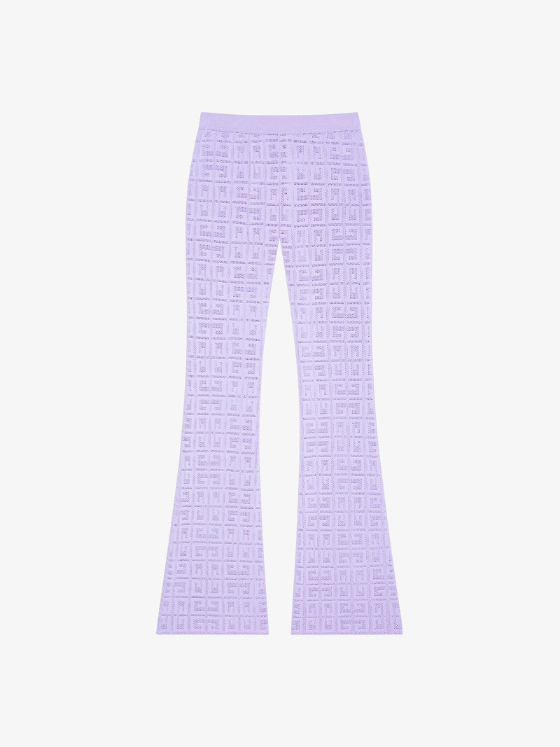 FLARE PANTS IN 4G JACQUARD - 1