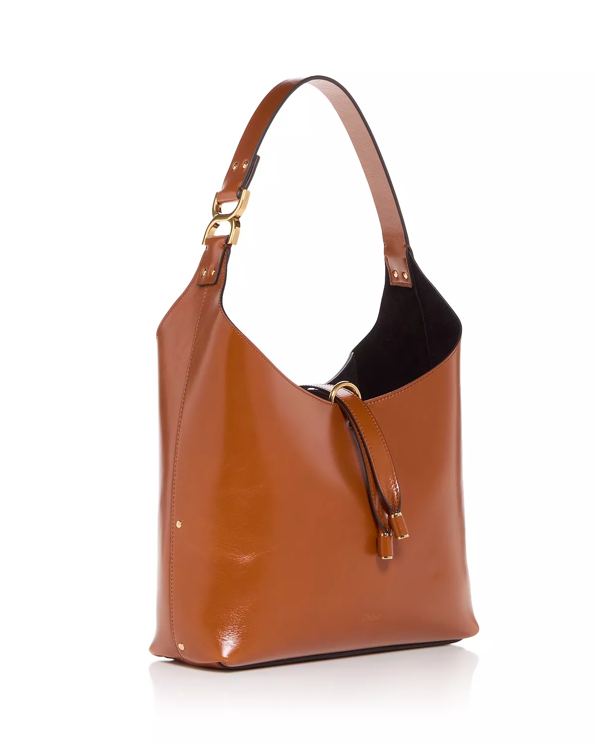 Marcie Small Leather Hobo Bag - 4