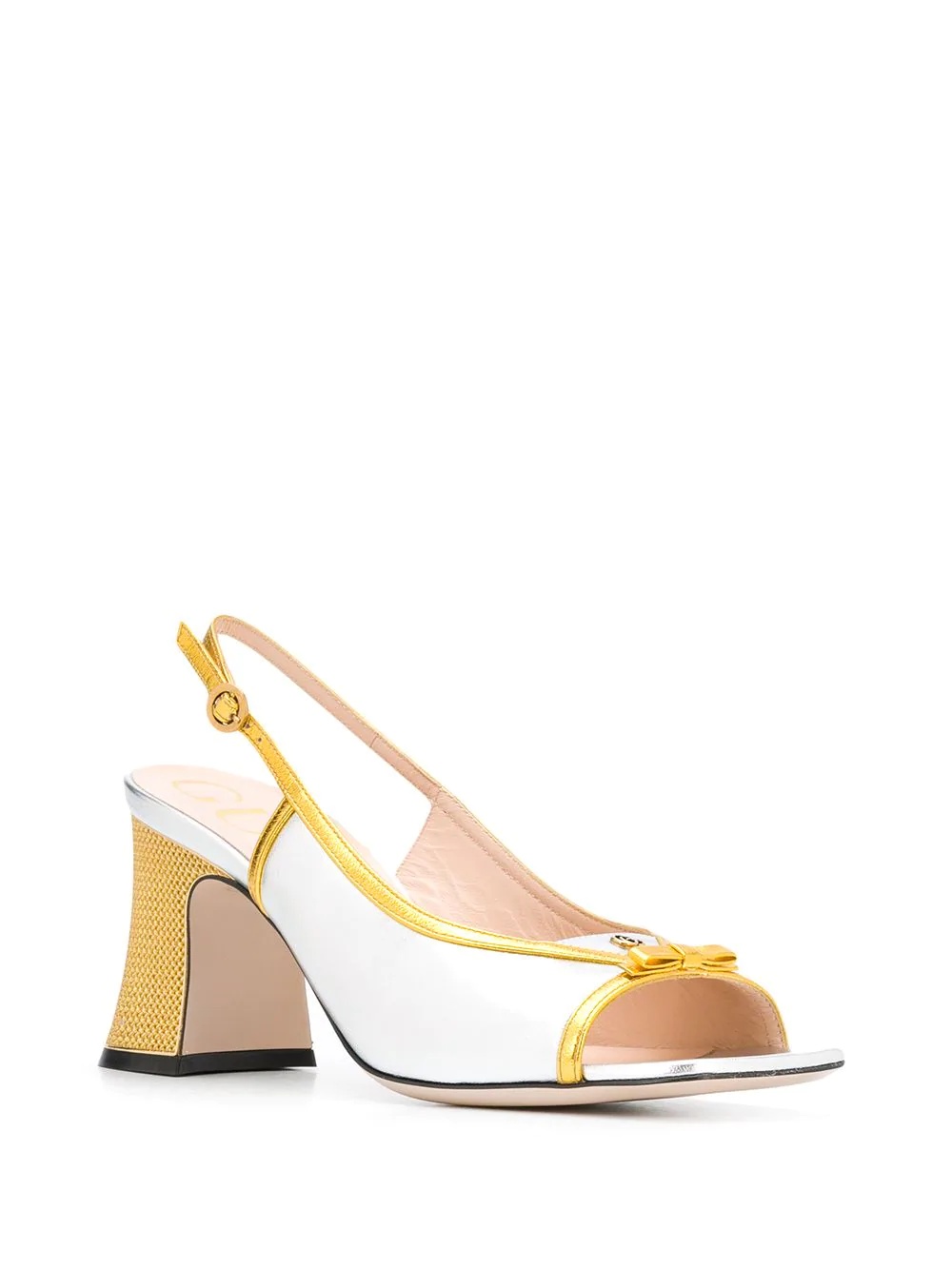 mid-heel slingback pump - 2