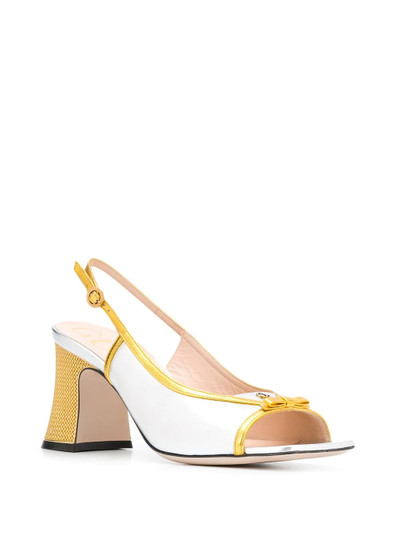 GUCCI mid-heel slingback pump outlook