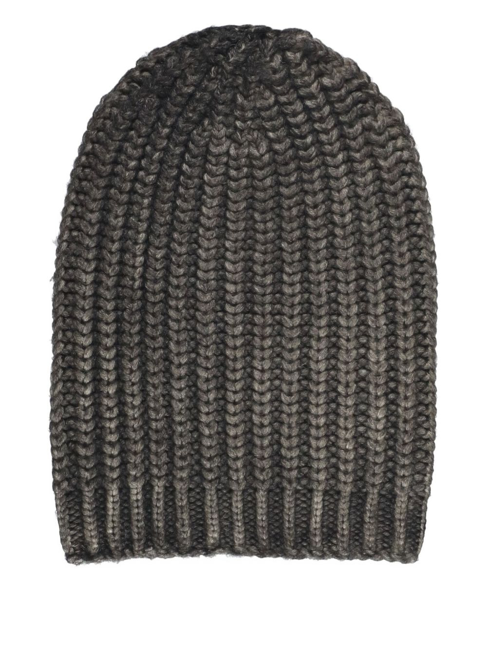 ribbed-knit hat - 2