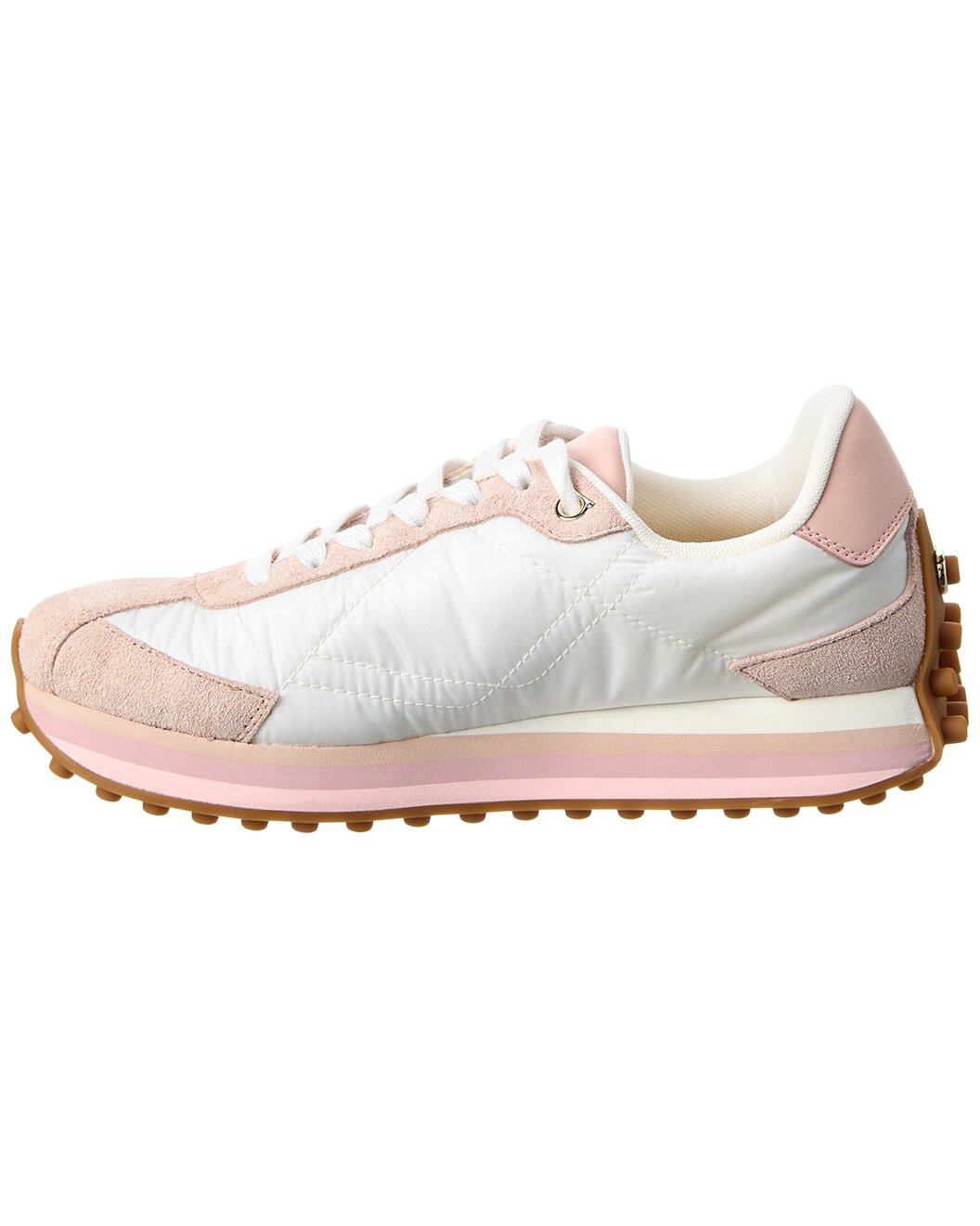 Ferragamo Iggy Nylon & Suede Sneaker - 2