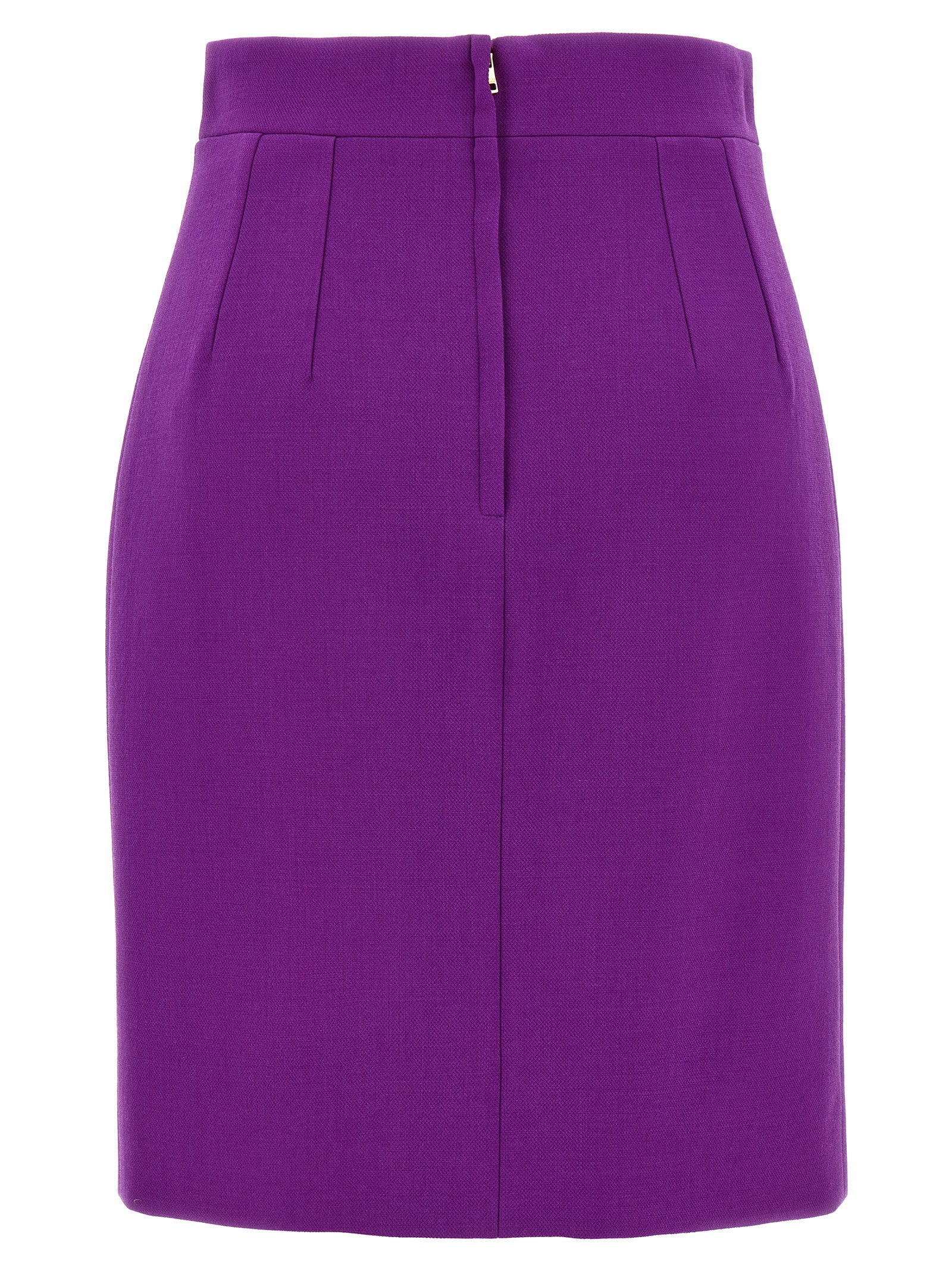 Metallic Logo Skirt Skirts Purple - 2