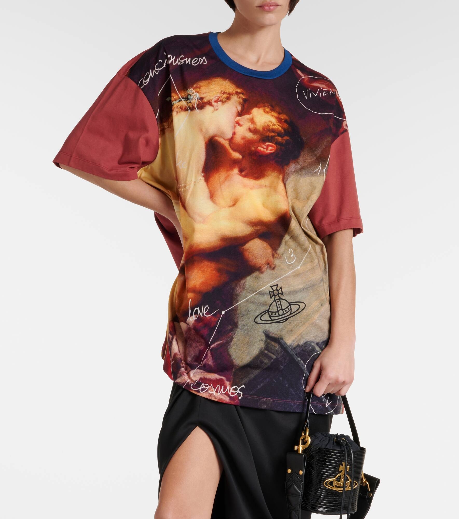 Kiss oversized cotton jersey T-shirt - 6