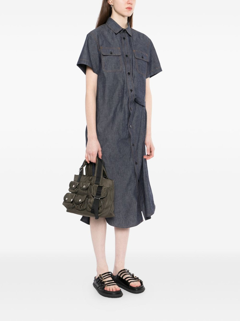 sacai small pocket tote bag outlook