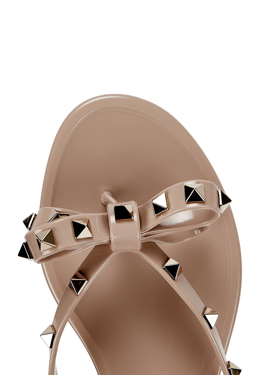 Valentino Garavani Rockstud flip flops - 4