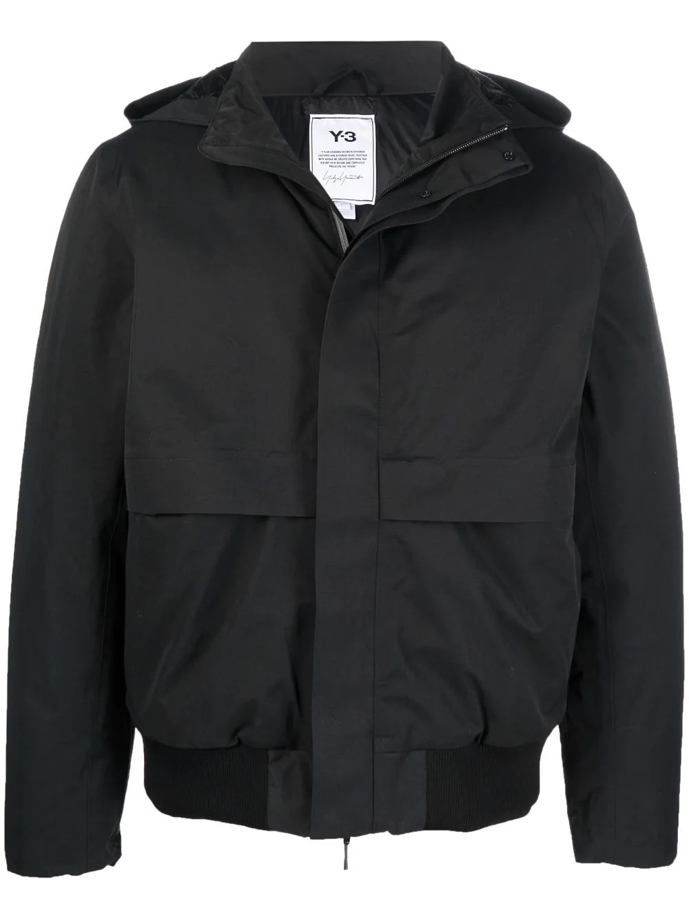 GORE-TEX® hooded feather-down jacket - 1