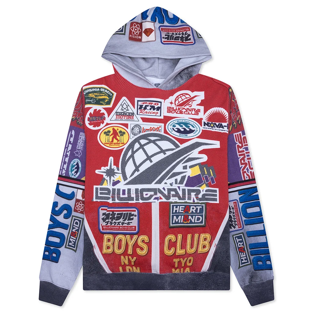 OUTSIDE HOODIE - WHITE - 1