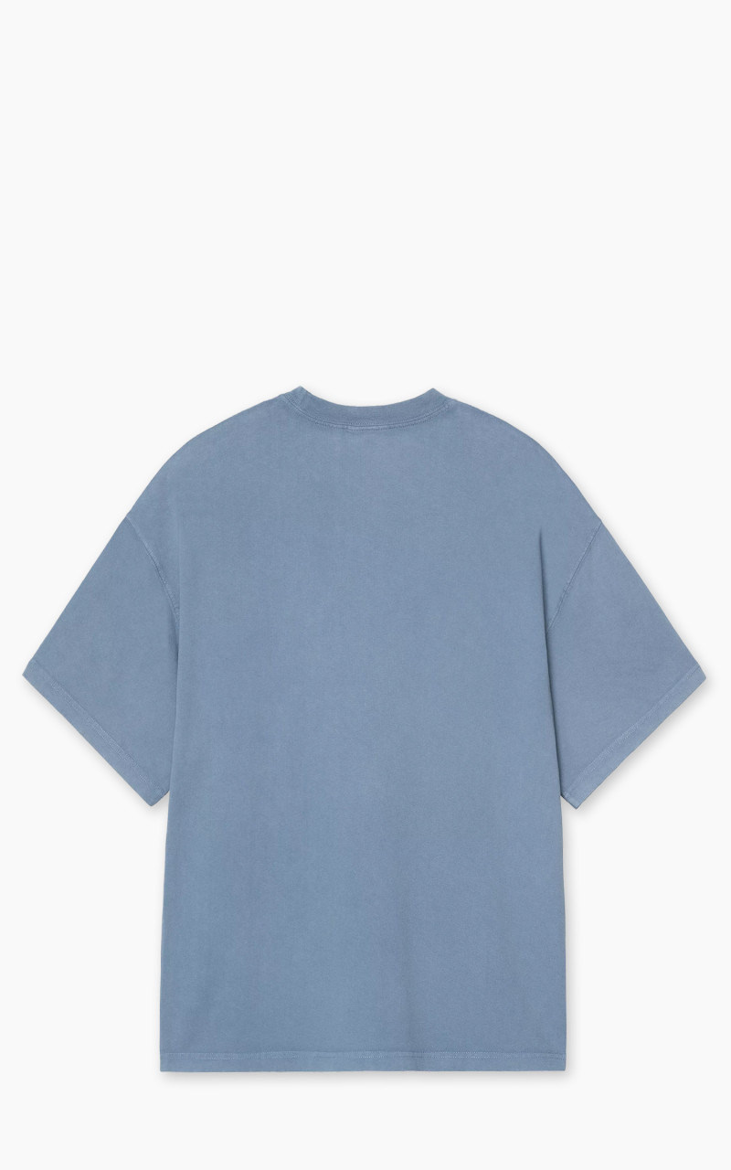 S/S HUDSON POCKET T-SHIRT SORRENT CHALK WASH - 2