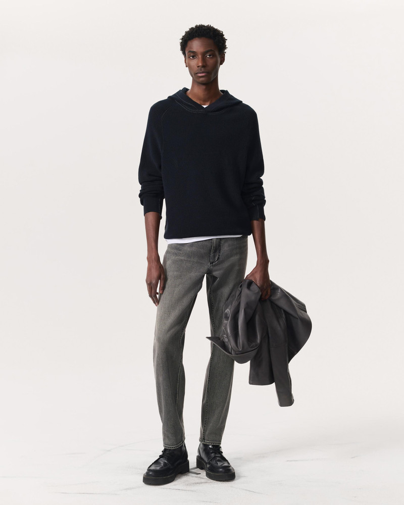 Gabe Spliced Cotton-Blend Hoodie 4