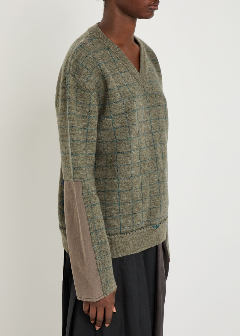 Maison Margiela Maison Margiela Distressed Wool Jumper outlook