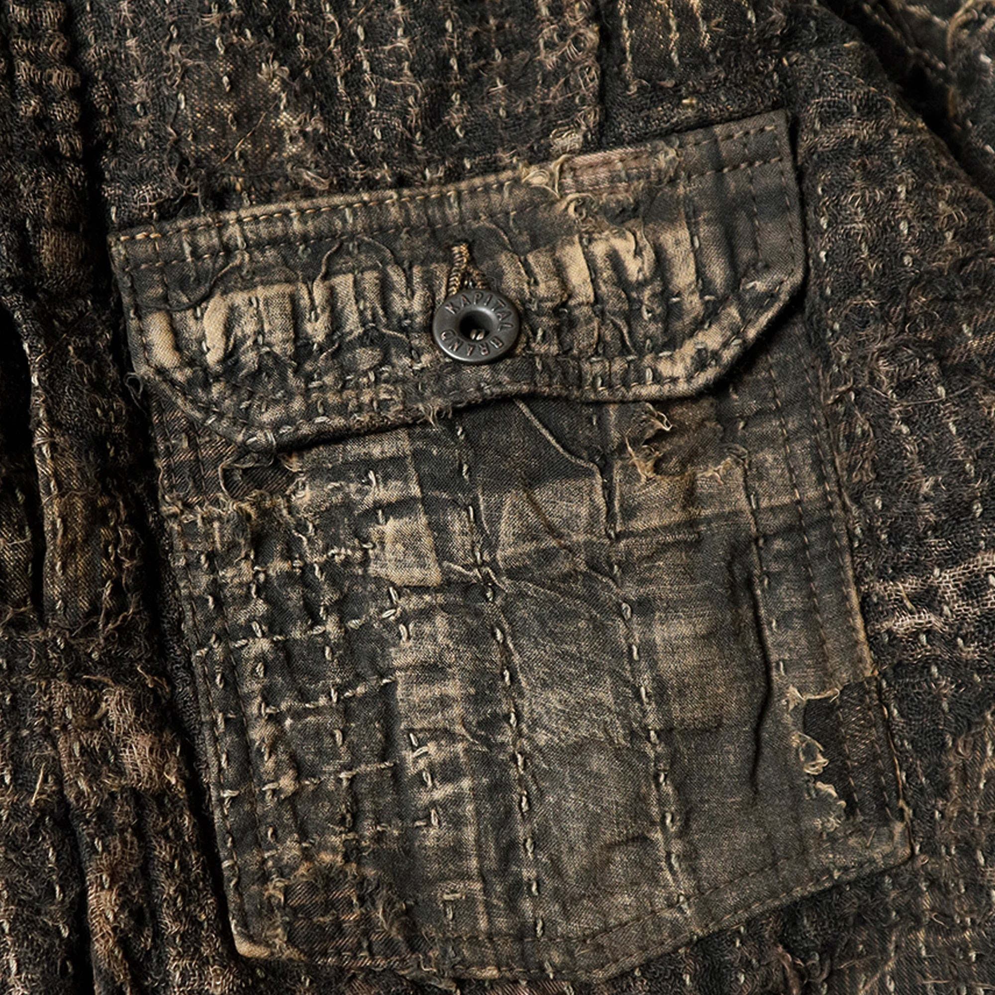 BLACK TEA-CORE BORO SPRING 1st JACKET - 4