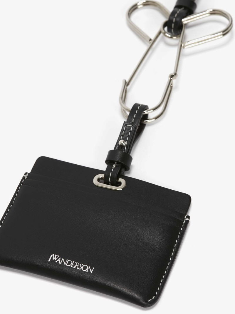LEATHER CARDHOLDER WITH PENIS PIN STRAP 4