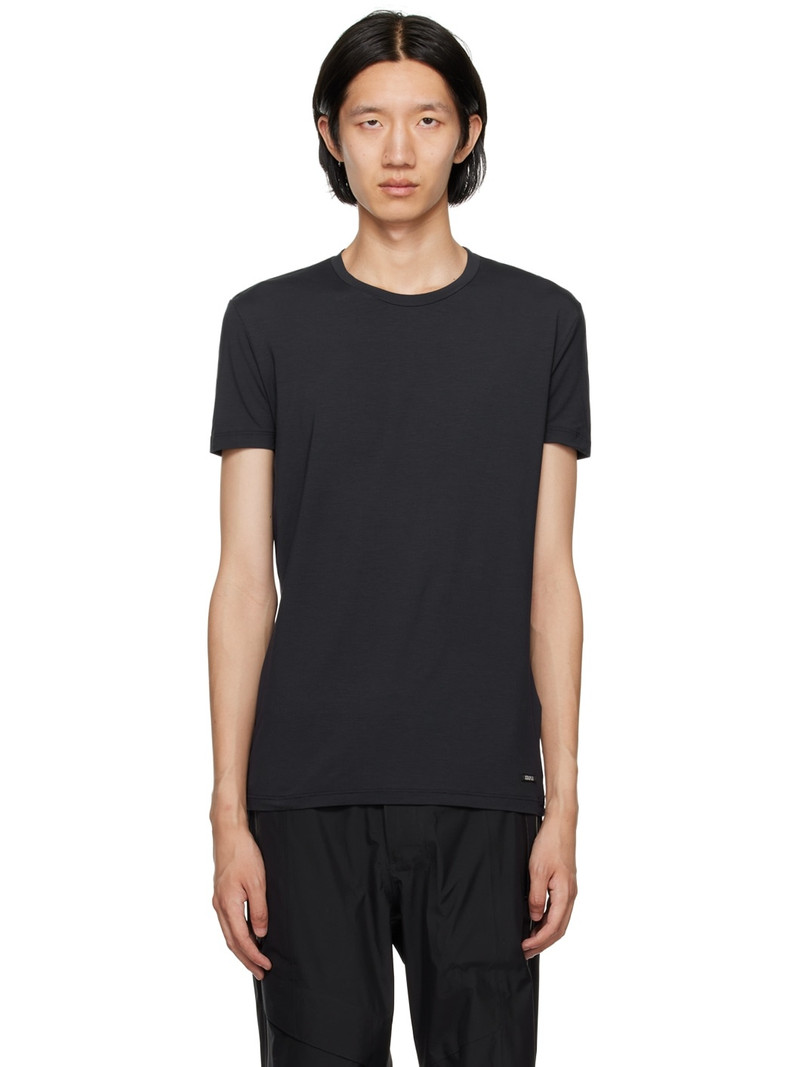 Navy Crewneck T-Shirt 1