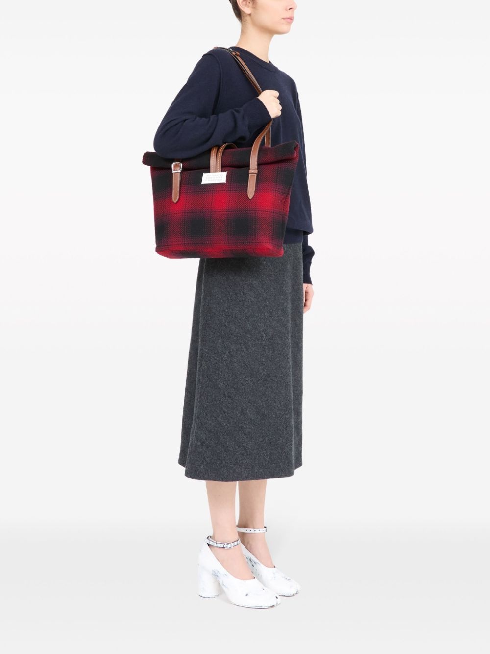 medium Paper wool shoulder bag - 2
