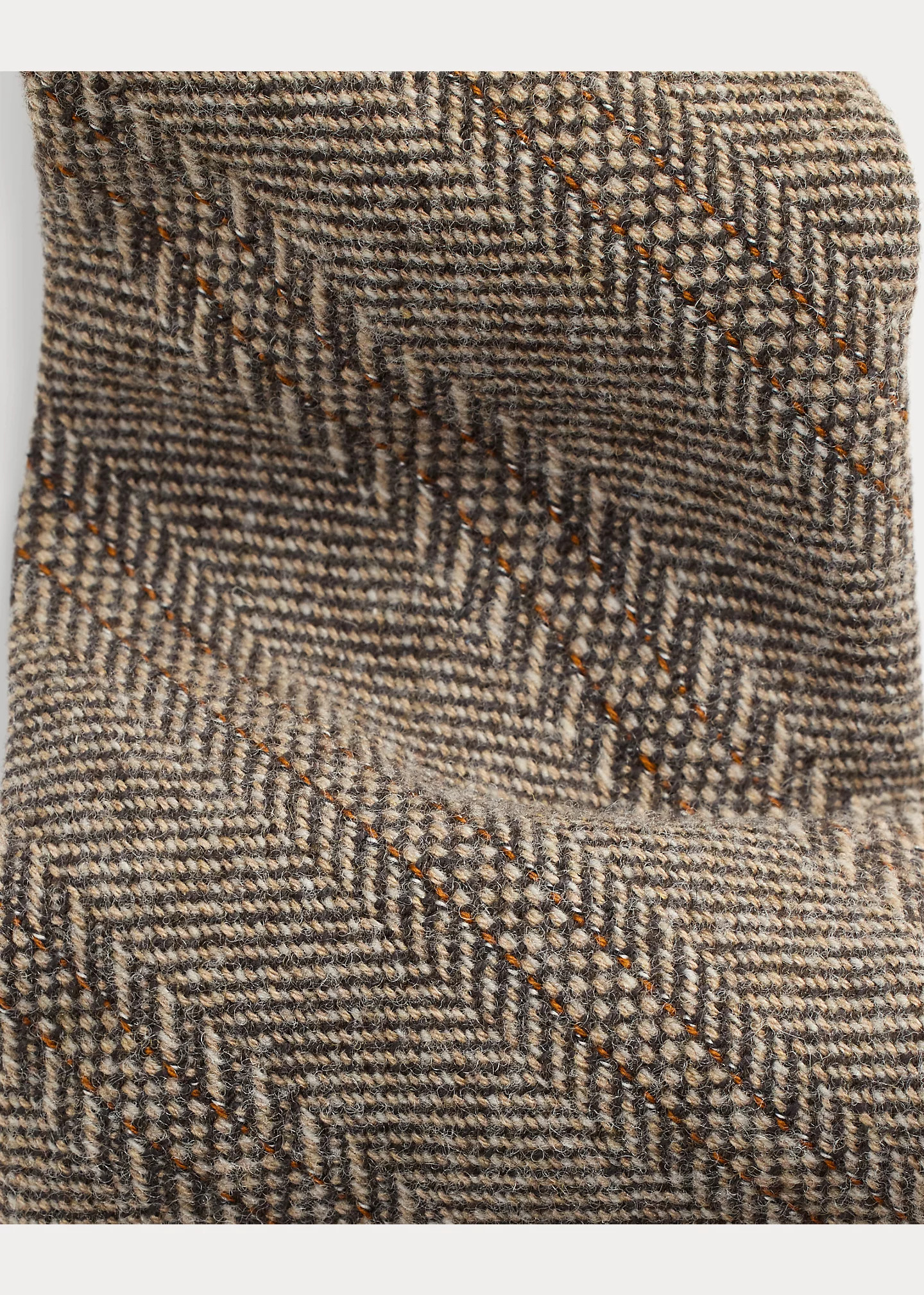 Handmade Wool Herringbone Tie - 3