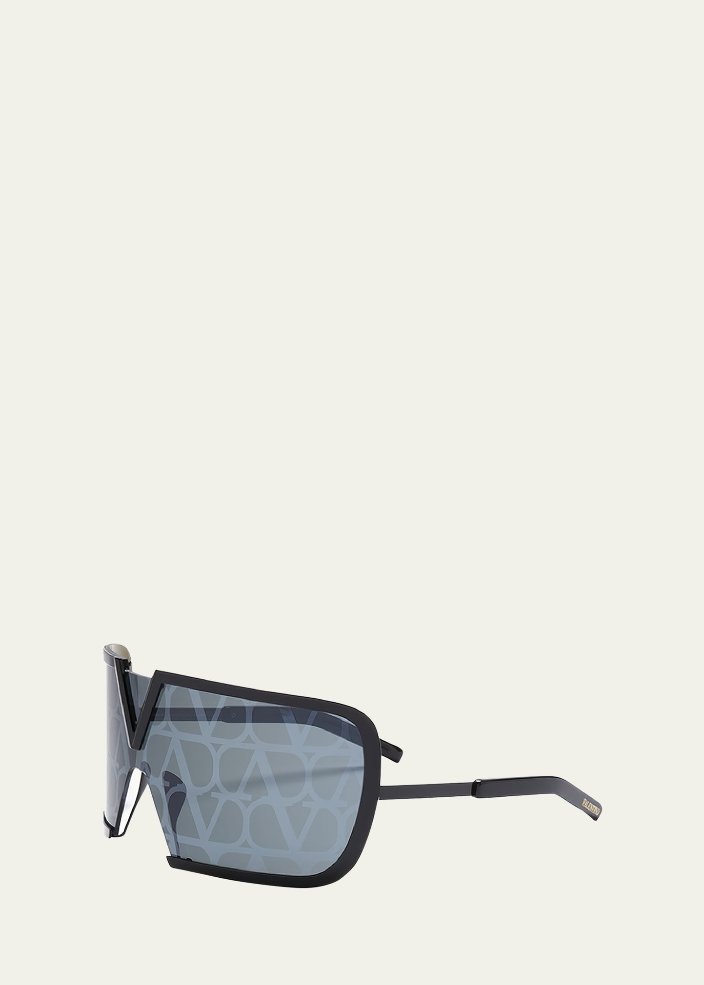 V-Romask Titanium & Acetate Shield Sunglasses - 2